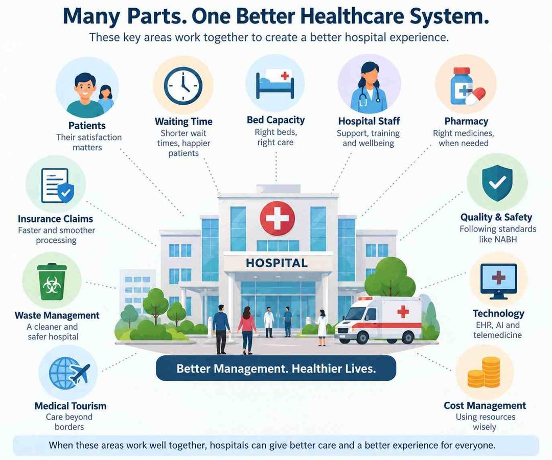 Important factors of hospital management