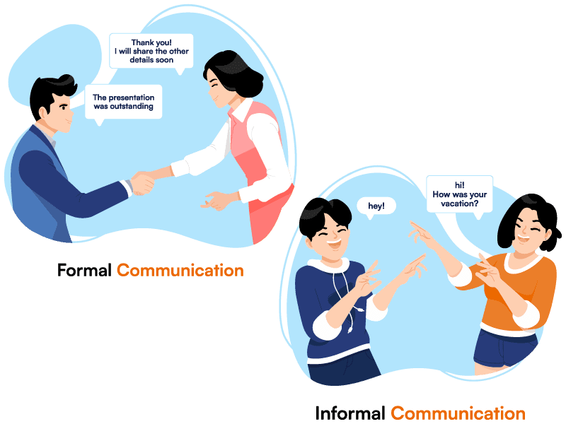 Formal and Informal Communication