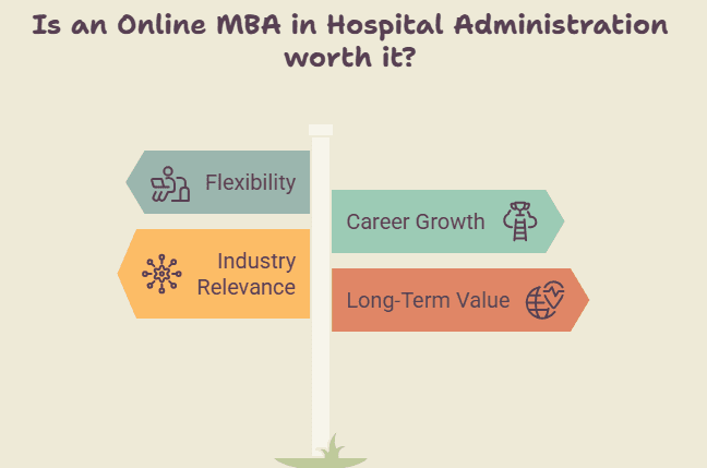 Key benefits of online MBA in hospital administration