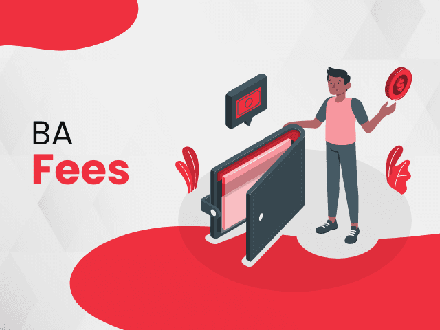 BA Fees in India